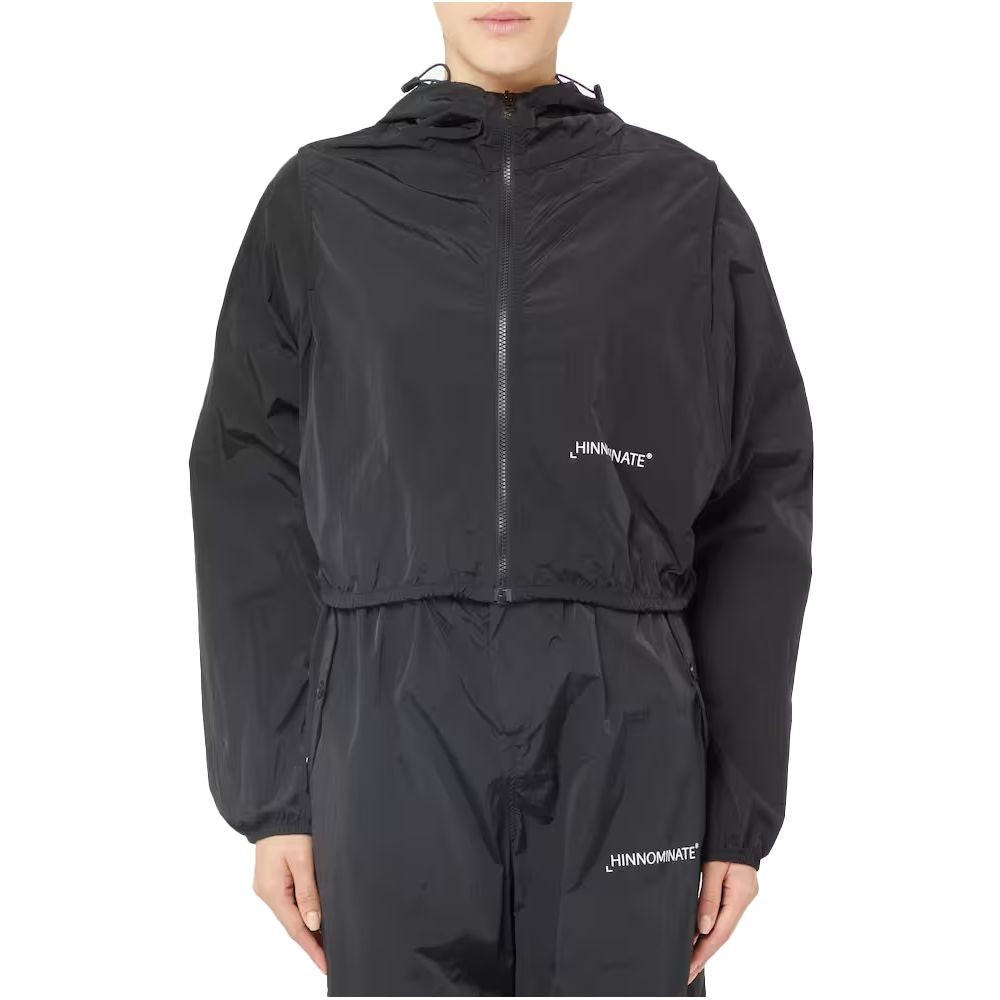 Hinnominate Black Nylon Jackets & Coat - ACCEXO