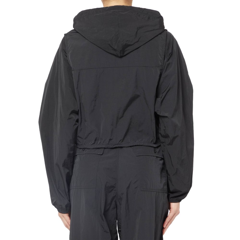 Hinnominate Black Nylon Jackets & Coat - ACCEXO