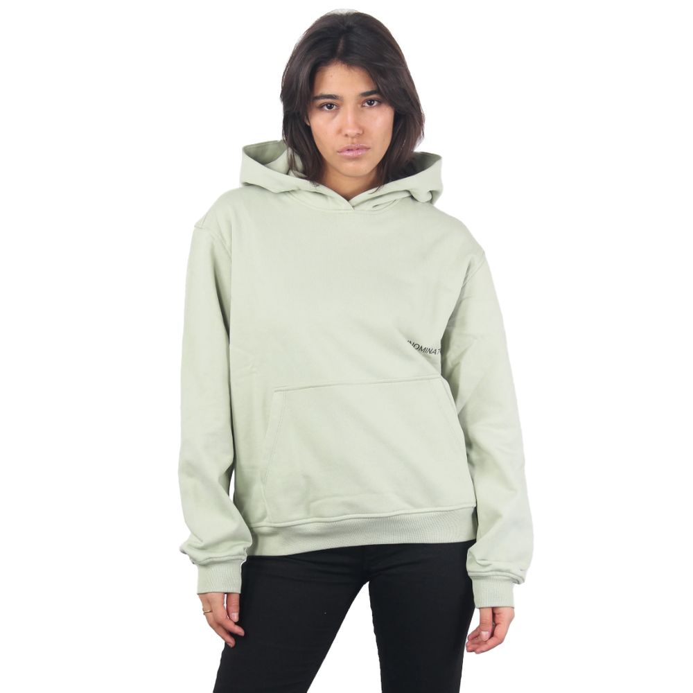 Hinnominate Green Cotton Sweater - ACCEXO