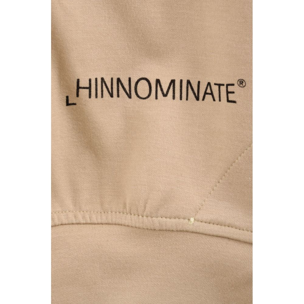 Hinnominate Beige Cotton Sweater - ACCEXO