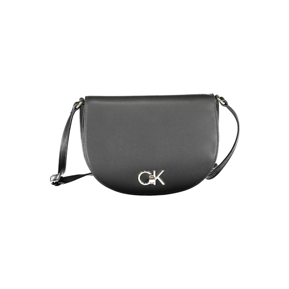 Calvin Klein Black Polyester Handbag - ACCEXO