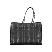 Calvin Klein Black Polyester Handbag - ACCEXO