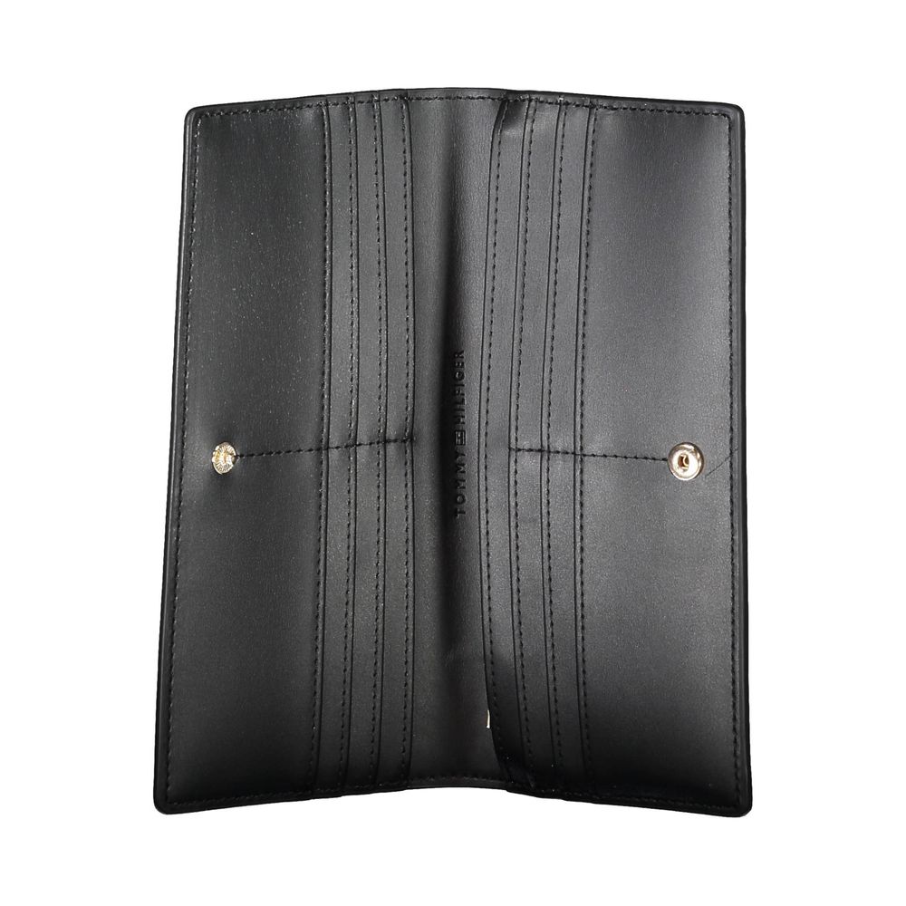 Tommy Hilfiger Black Polyethylene Wallet - ACCEXO