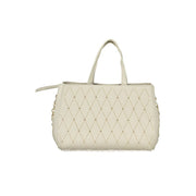 Mario Valentino White Polyethylene Handbag - ACCEXO