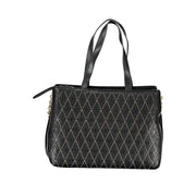 Mario Valentino Black Polyethylene Handbag - ACCEXO