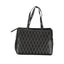 Mario Valentino Black Polyurethane Women Handbag