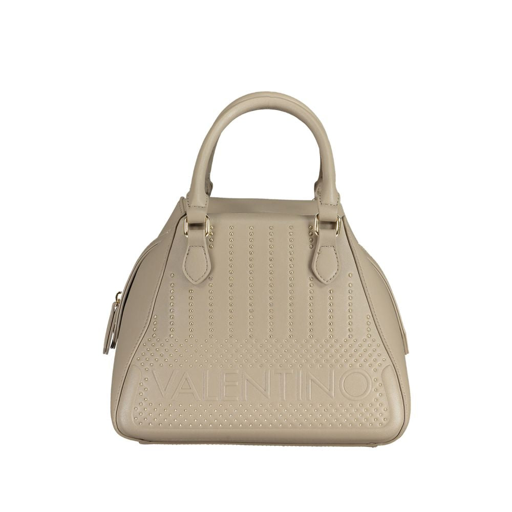 Mario Valentino Beige Polyethylene Handbag - ACCEXO