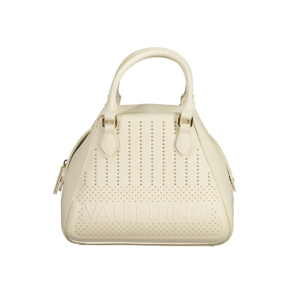 Mario Valentino White Polyethylene Handbag - ACCEXO