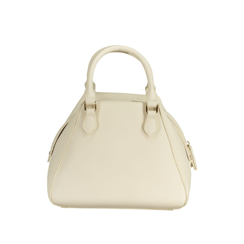 Mario Valentino White Polyethylene Handbag - ACCEXO
