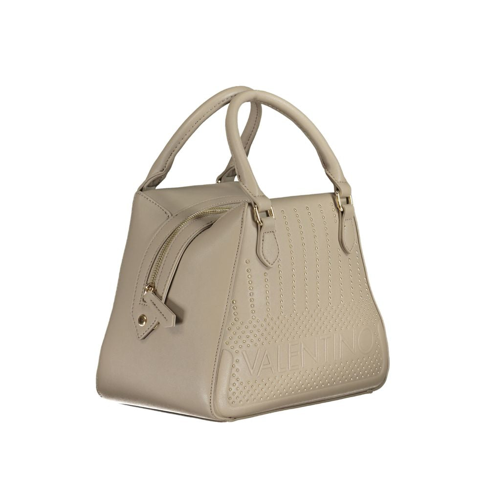 Mario Valentino Beige Polyethylene Handbag - ACCEXO