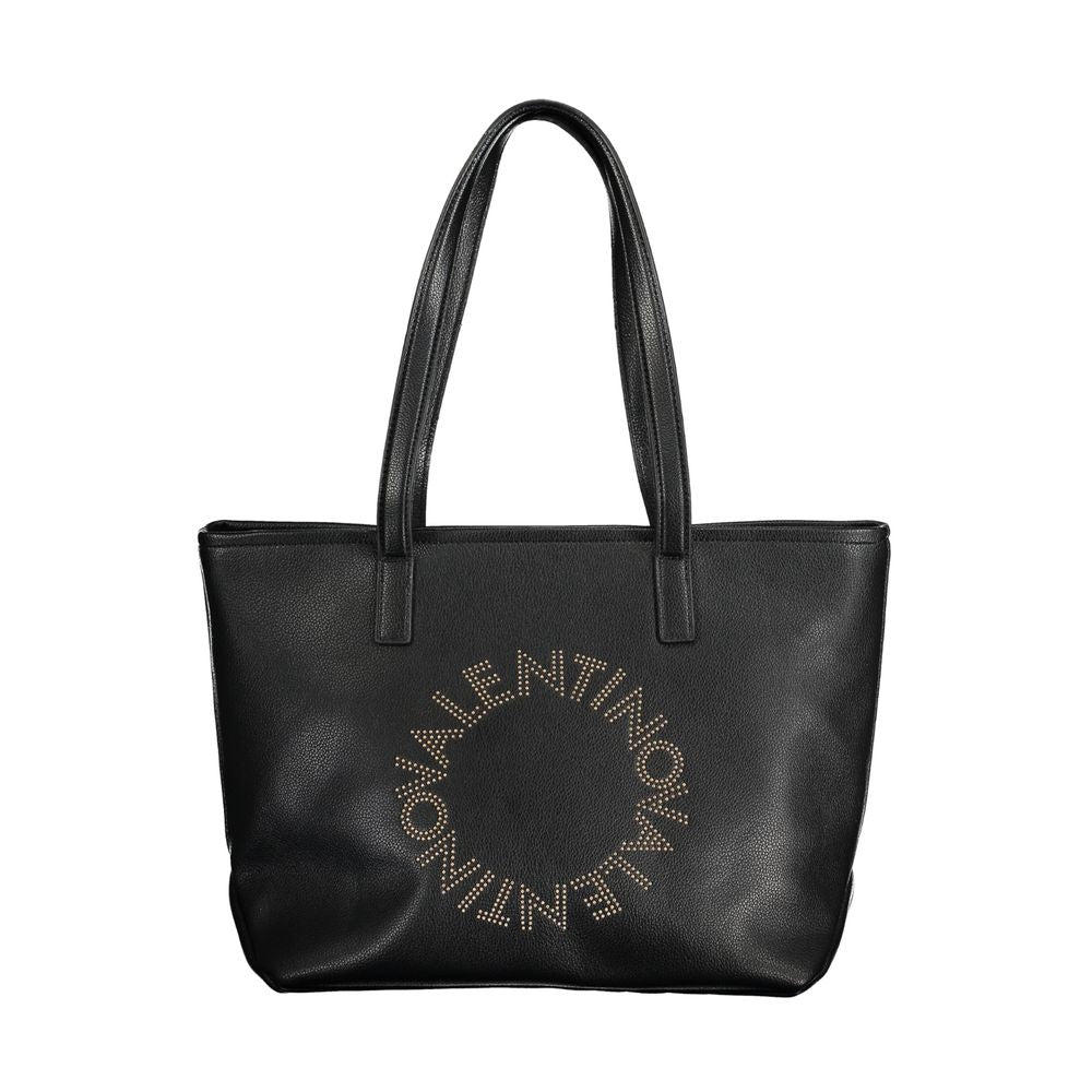 Mario Valentino Black Polyethylene Handbag - ACCEXO