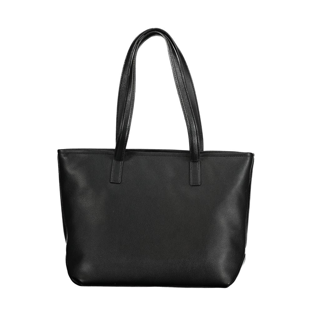 Mario Valentino Black Polyethylene Handbag - ACCEXO
