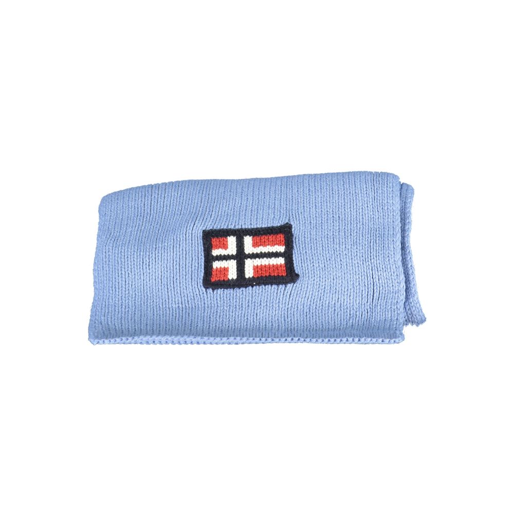 Norway 1963 Blue Marabou Scarf - ACCEXO
