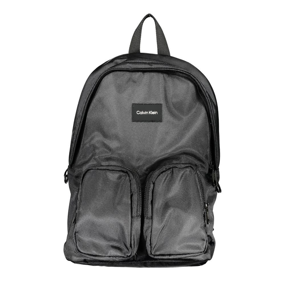 Calvin Klein Black Polyester Backpack - ACCEXO