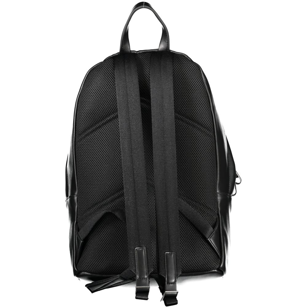 Calvin Klein Black Polyester Backpack - ACCEXO