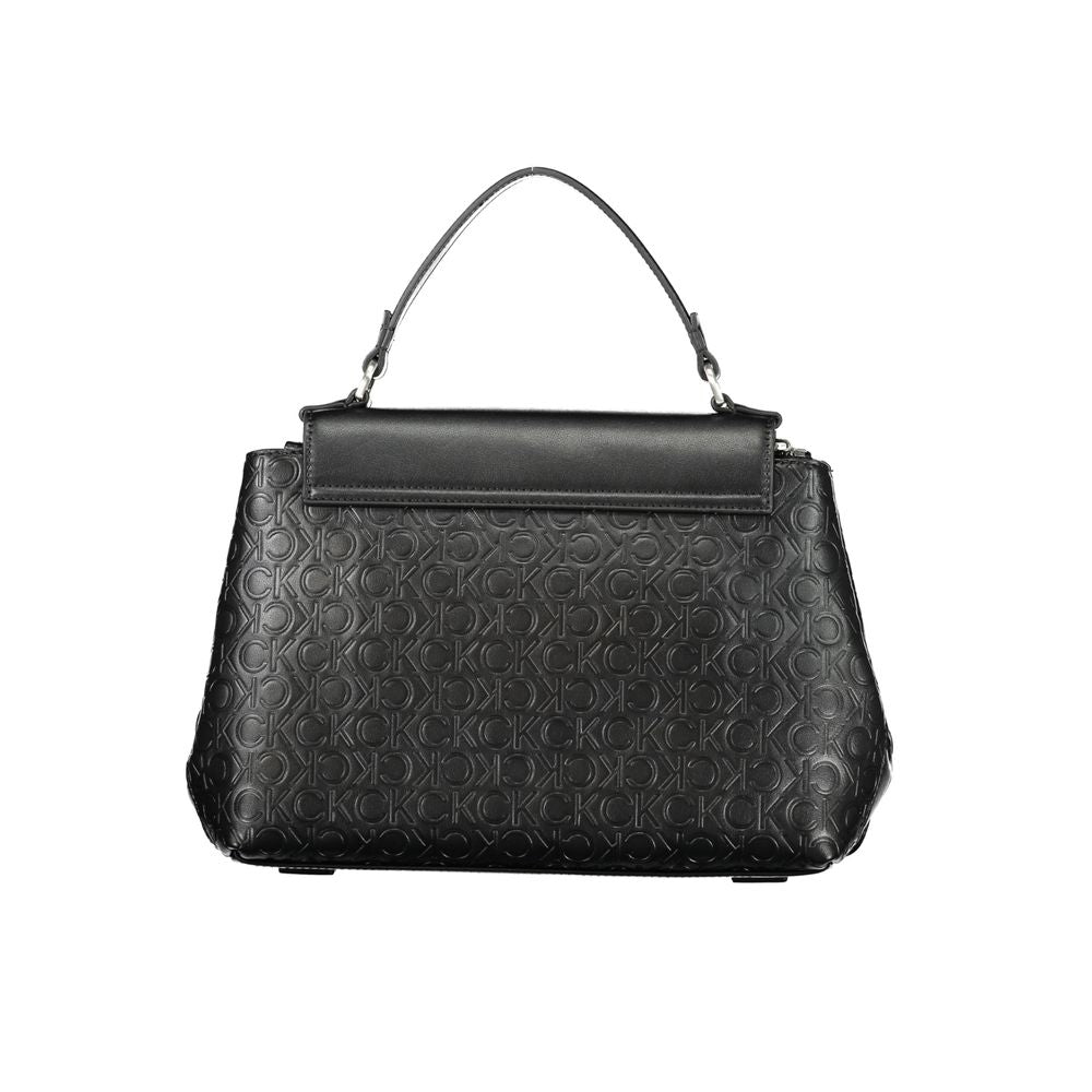 Calvin Klein Black Polyester Handbag - ACCEXO