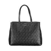 Calvin Klein Black Polyester Handbag - ACCEXO