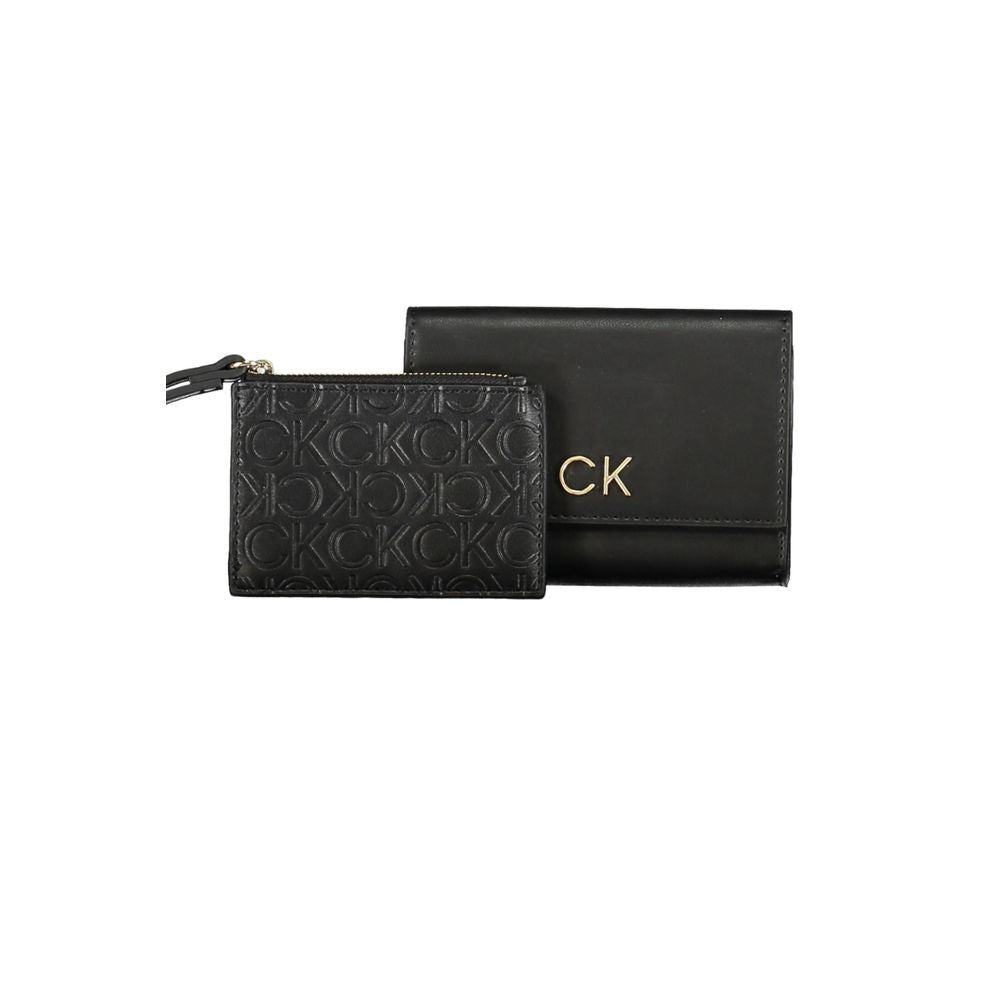 Calvin Klein Black Polyester Wallet - ACCEXO