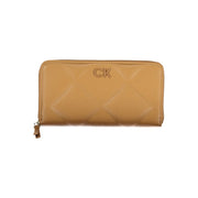Calvin Klein Brown Polyester Wallet - ACCEXO