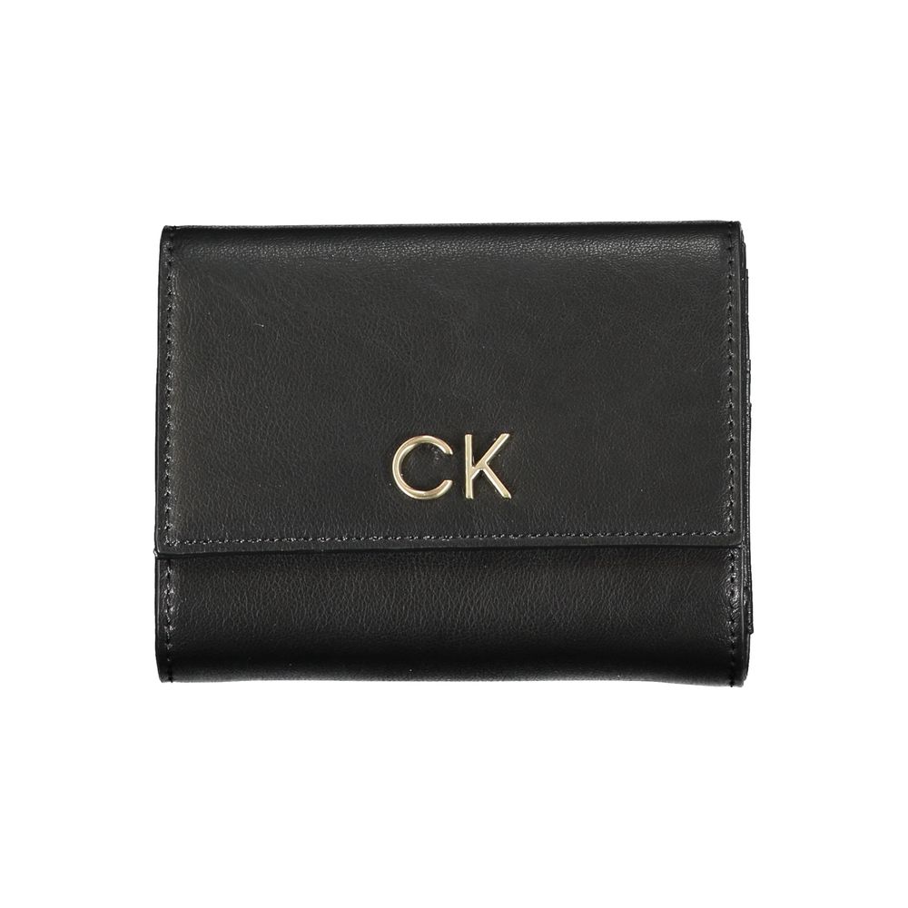 Calvin Klein Black Polyester Wallet - ACCEXO