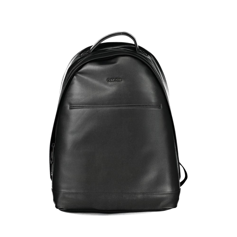 Calvin Klein Black Polyester Backpack - ACCEXO