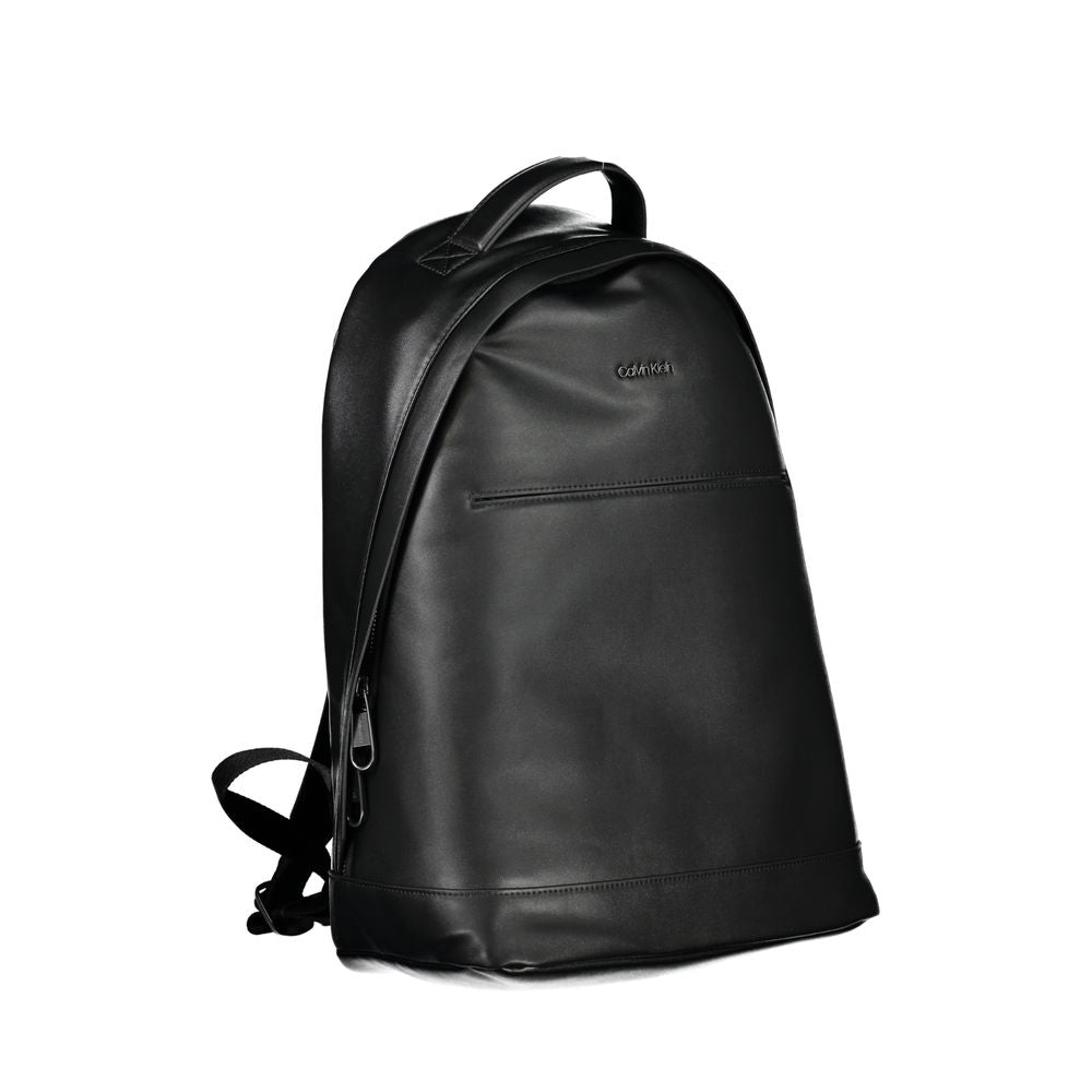 Calvin Klein Black Polyester Backpack - ACCEXO