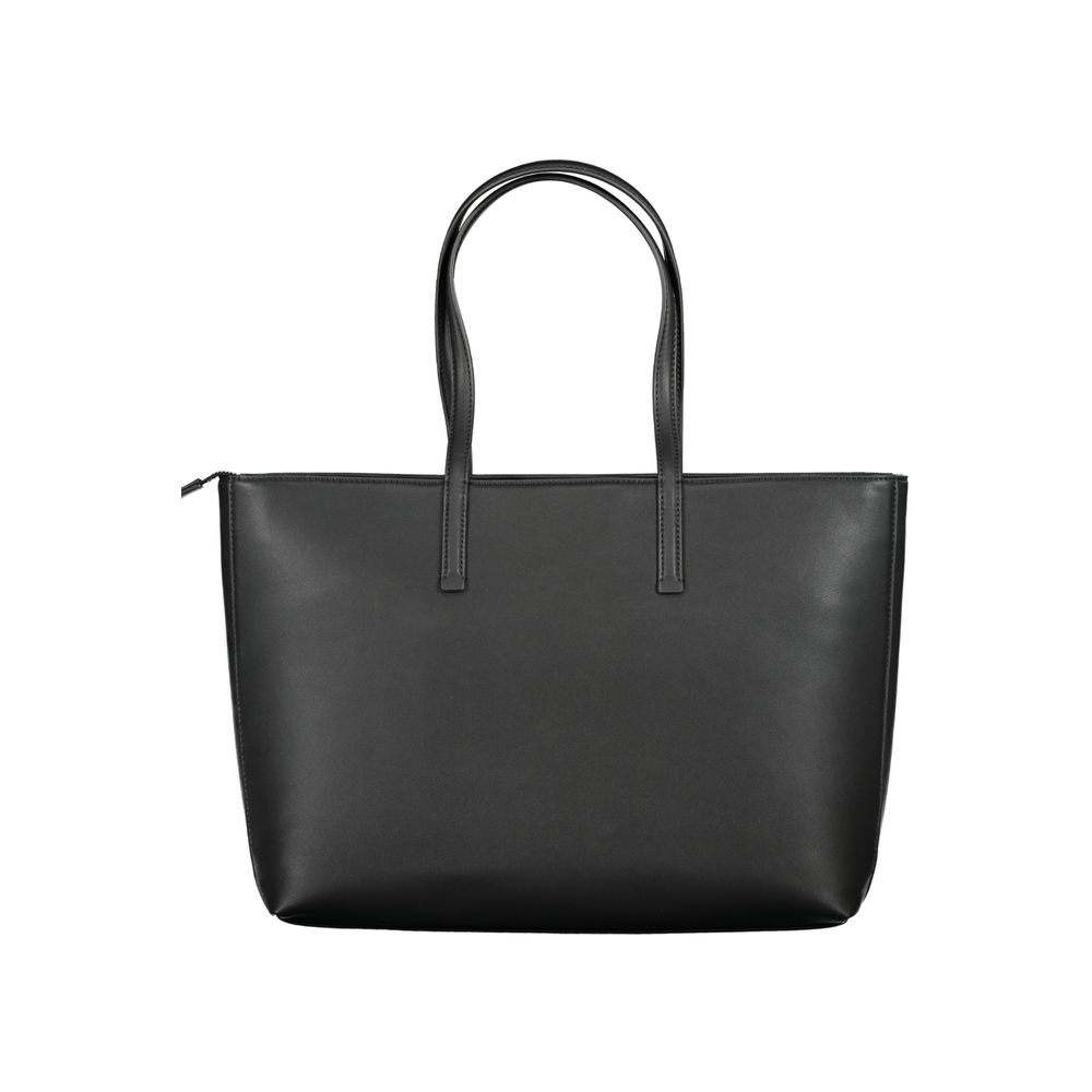 Calvin Klein Black Polyester Handbag - ACCEXO