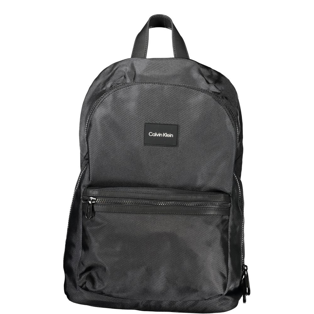 Calvin Klein Black Polyester Backpack - ACCEXO