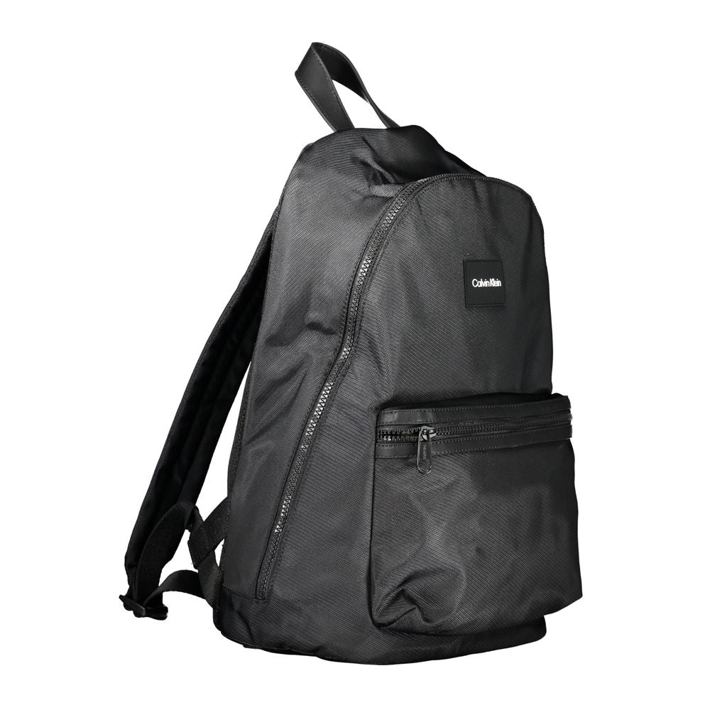 Calvin Klein Black Polyester Backpack - ACCEXO