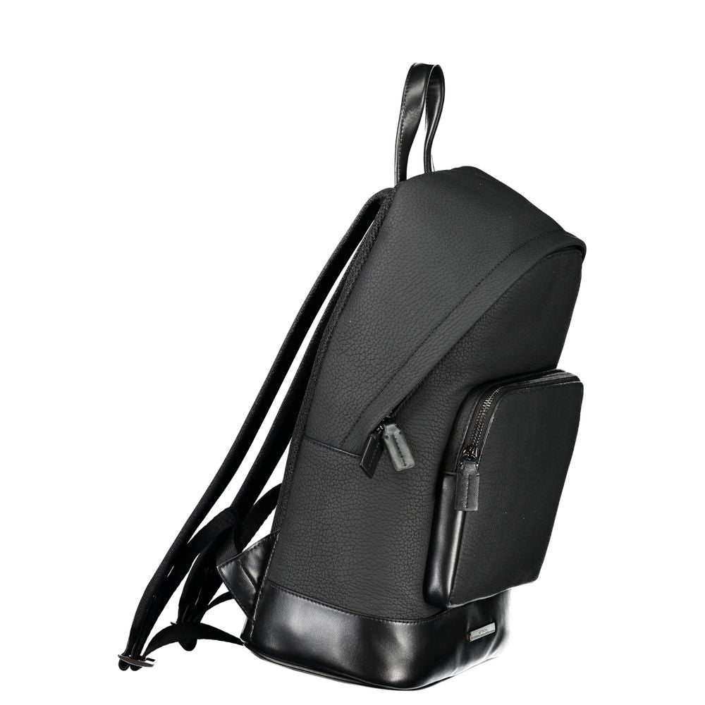 Calvin Klein Black Polyester Backpack - ACCEXO