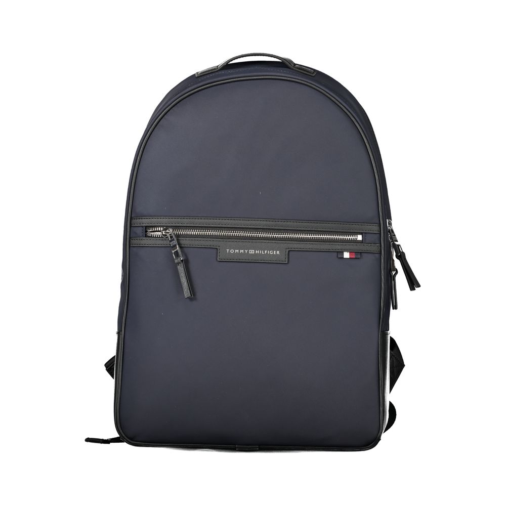 Tommy Hilfiger Blue Polyester Backpack - ACCEXO