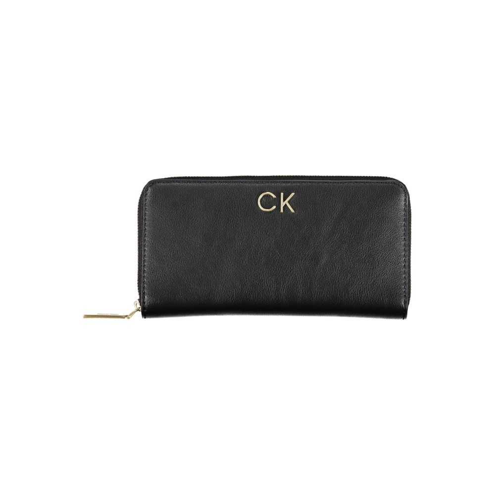 Calvin Klein Black Polyester Wallet - ACCEXO
