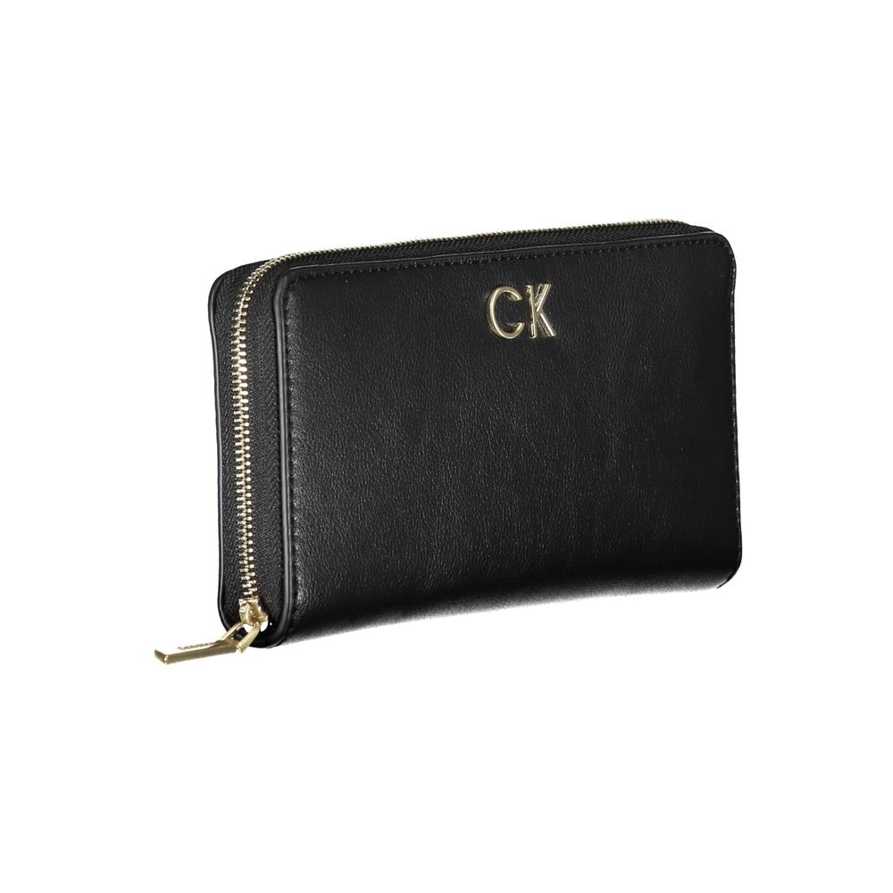 Calvin Klein Black Polyester Wallet - ACCEXO