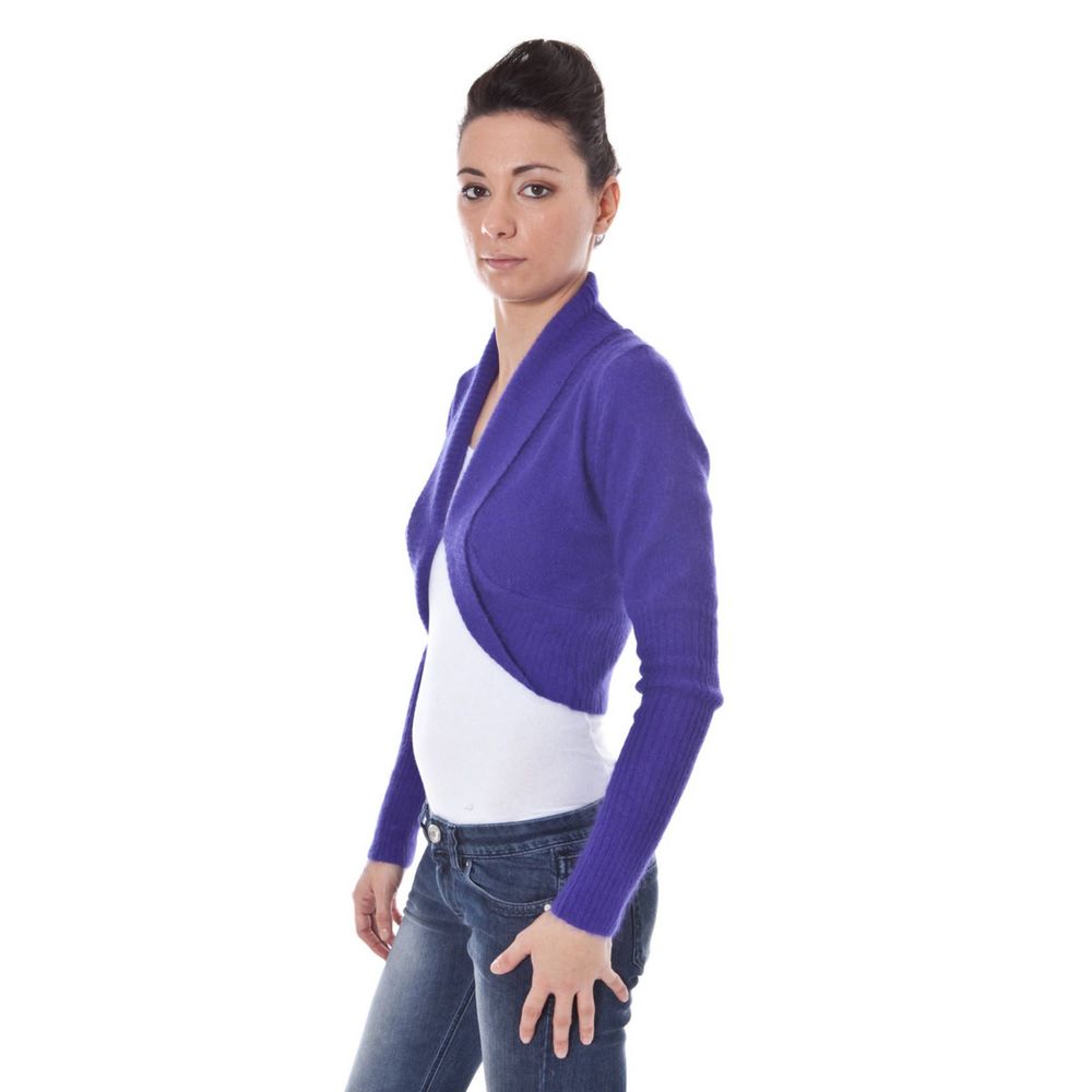 Datch Purple Wool Sweater - ACCEXO
