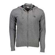 U.S. POLO ASSN. Gray Cotton Sweater - ACCEXO
