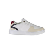 Tommy Hilfiger White Polyester Sneaker - ACCEXO