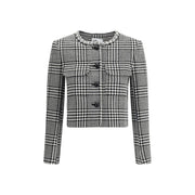 Self-Portrait Check Blazer - ACCEXO