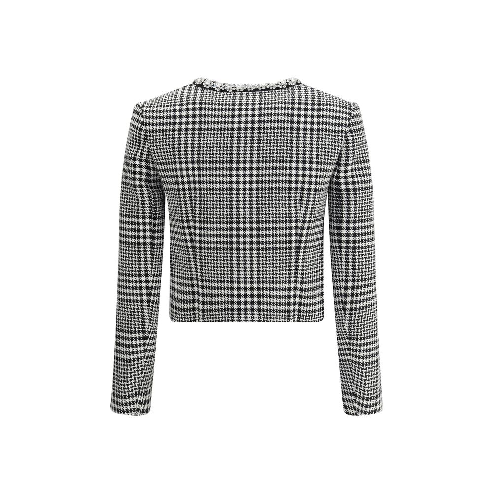 Self-Portrait Check Blazer - ACCEXO