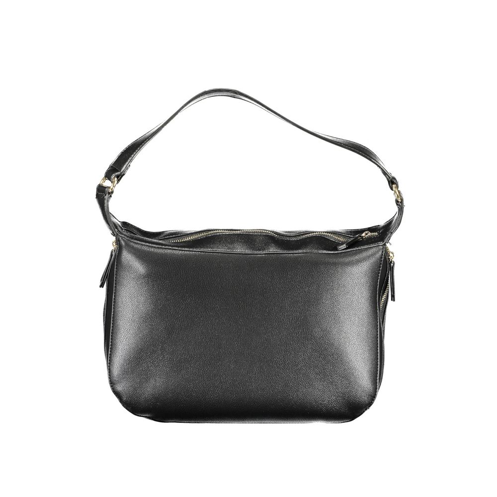 Mario Valentino Black Polyethylene Handbag - ACCEXO