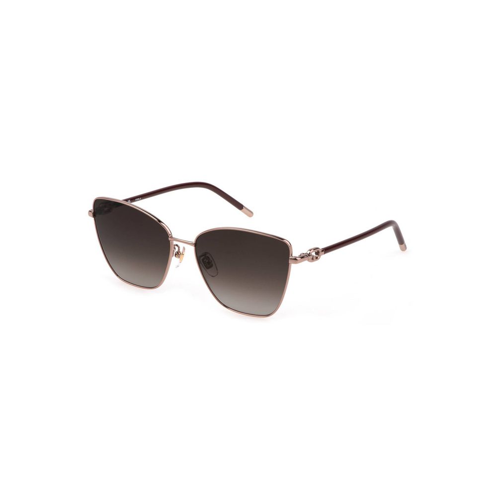 Furla Gray Metal Sunglasses
