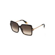 Furla Brown Haircalf Sunglasses