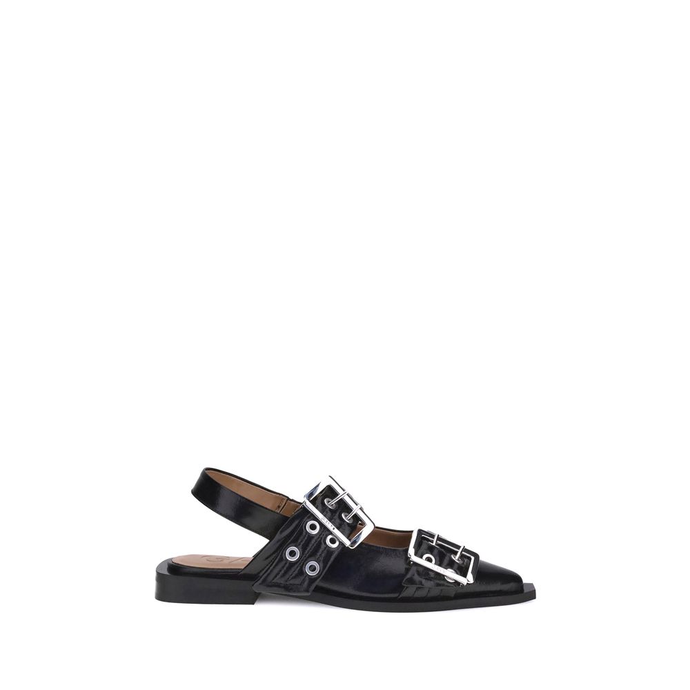 Ganni Ballerinas with straps - ACCEXO