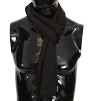 Dolce & Gabbana Elegant Striped Wool Men's Scarf - ACCEXO
