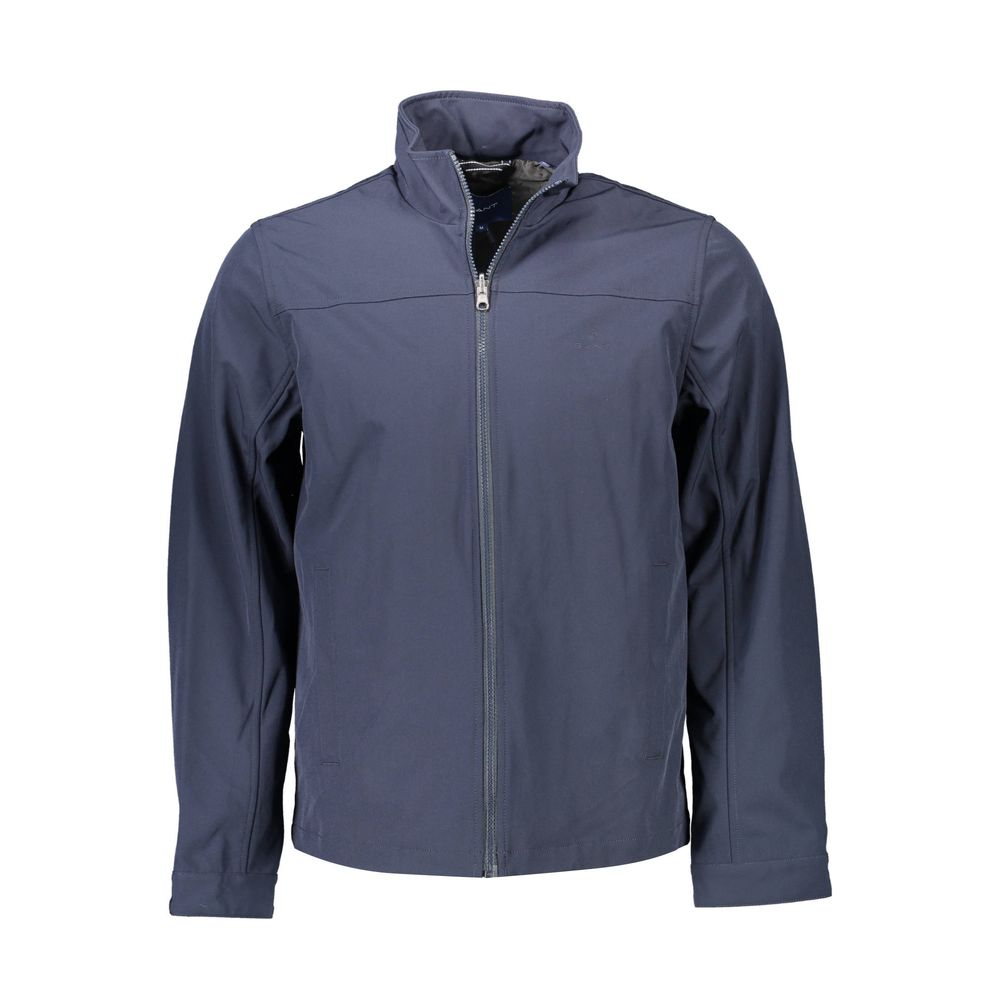 Gant Blue Polyester Jacket - ACCEXO