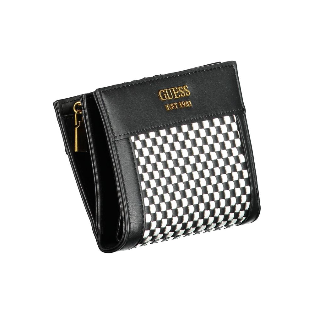 Guess Jeans Black Polyethylene Wallet - ACCEXO