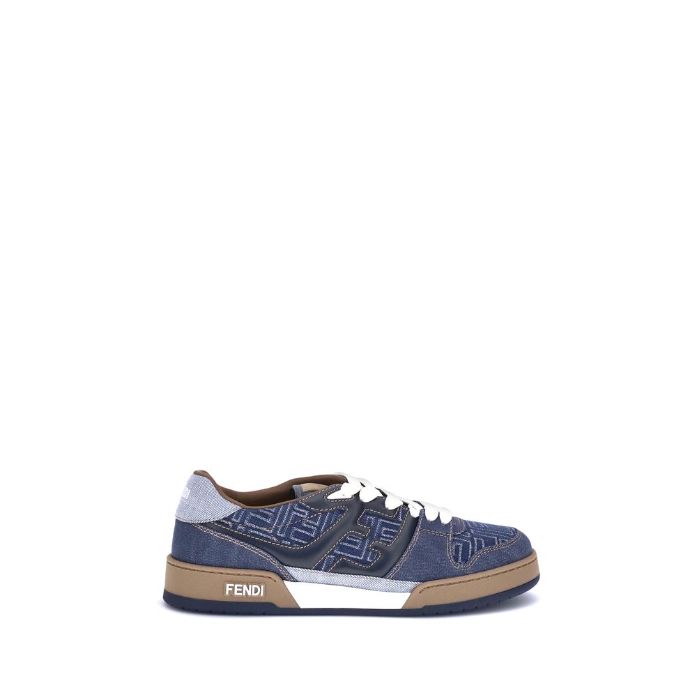 Fendi FF Denim Sneakers - ACCEXO