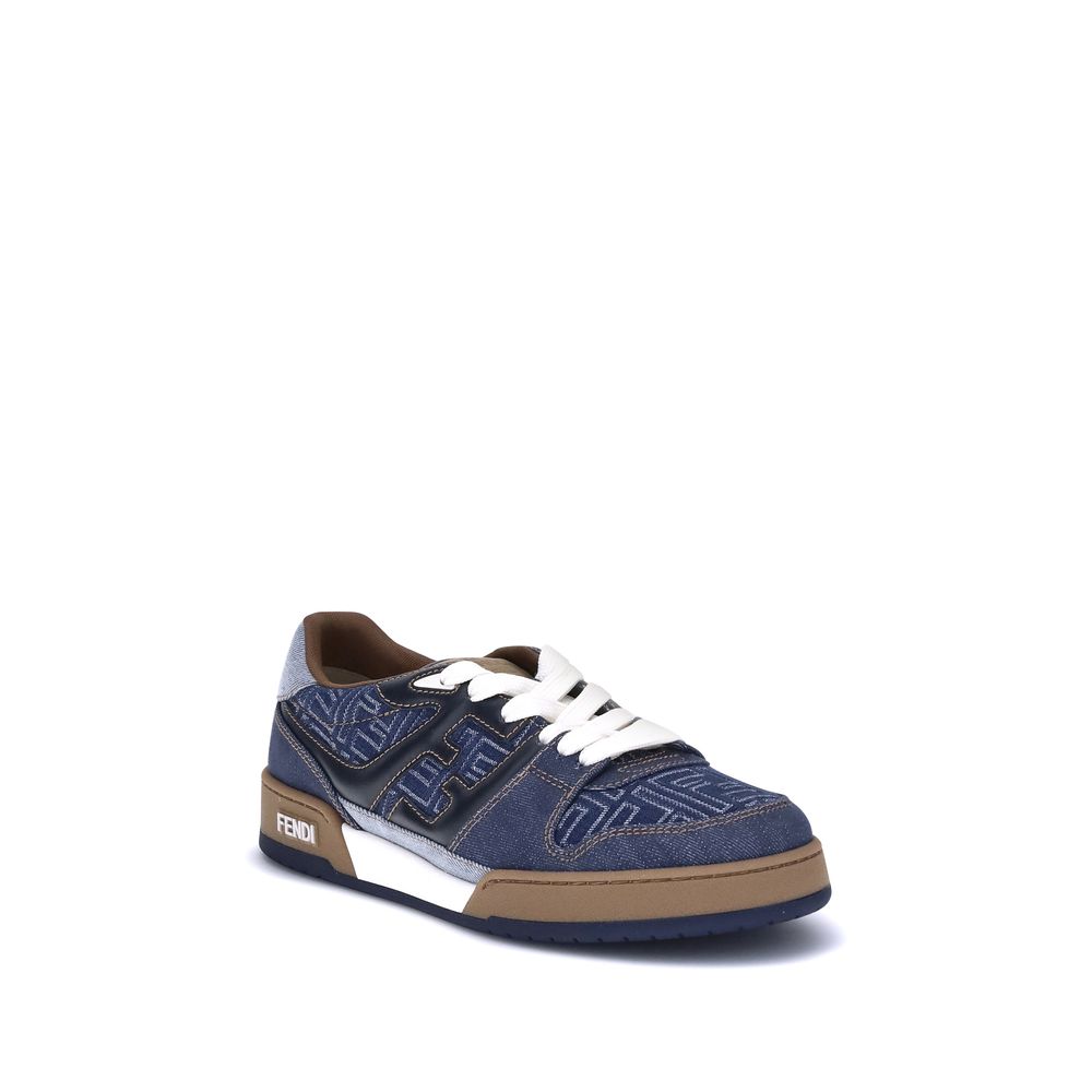 Fendi FF Denim Sneakers - ACCEXO