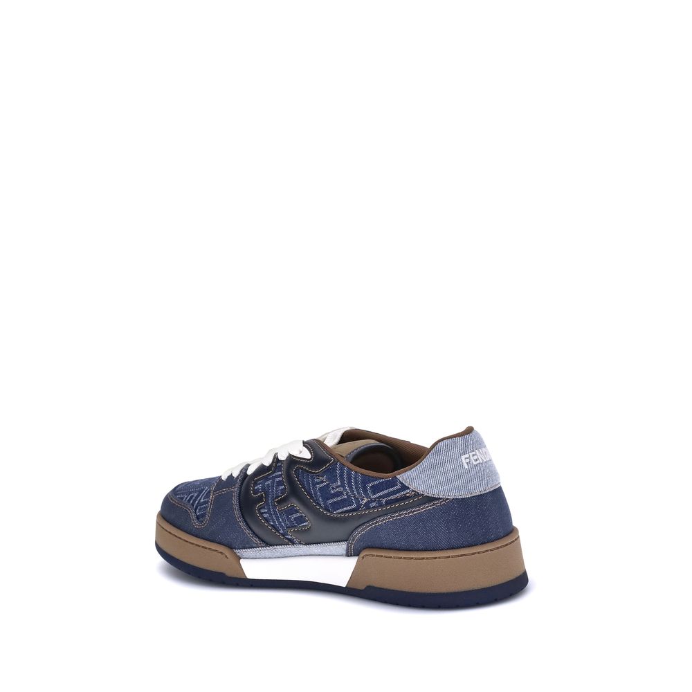 Fendi FF Denim Sneakers - ACCEXO