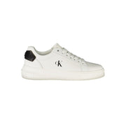 Calvin Klein White Polyester Sneaker