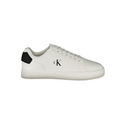 Calvin Klein White Polyester Sneaker